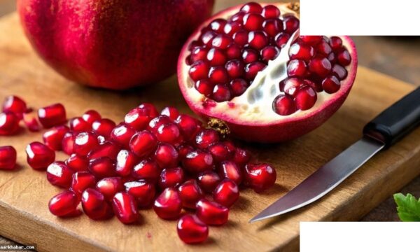 अनार छीलने की आसान ट्रिक – 30 सेकंड में सभी दाने