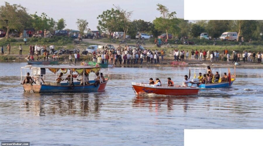 वृंदावन नाव हादसे में 7 लोगों की मौत