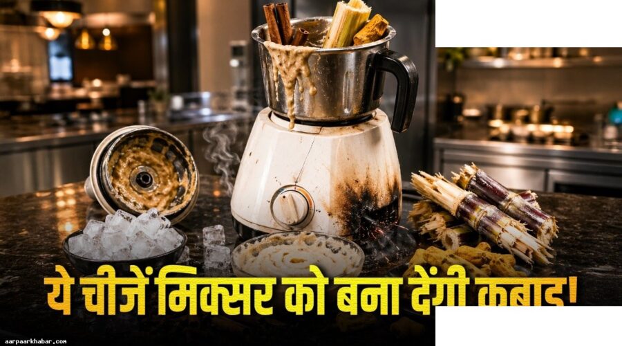 मिक्सर ग्राइंडर में न पीसें ये 9 चीजें