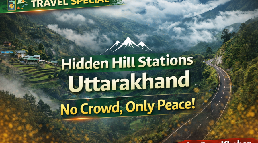 उत्तराखंड के छिपे हुए हिल स्टेशन जहां भीड़ नहीं है