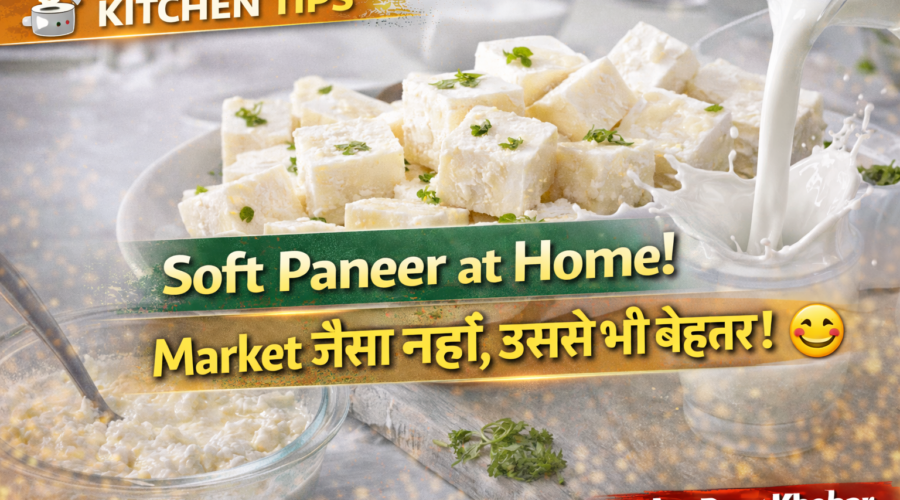 घर पर नरम पनीर बनाने के आसान तरीके और टिप्स
