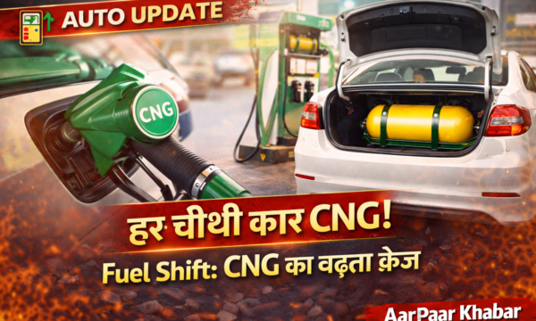CNG कारों की बढ़ती मांग: देश में हर चौथी कार चलती है गैस पर
