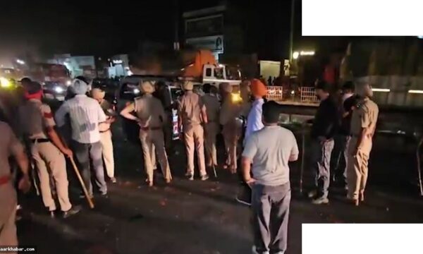 संगरूर: AAP के गुटों में टकराव, हाईवे जाम