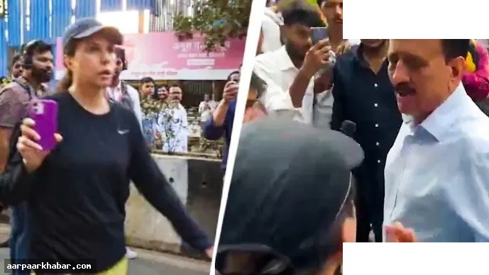 वर्ली BJP रैली पर महिला का गुस्सा, मंत्री को खरी-खोटी
