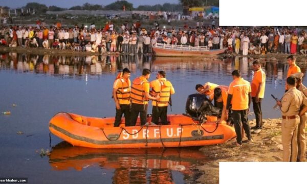 मथुरा नाव हादसे में बची महिला की कहानी