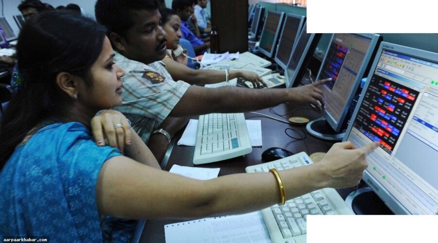 शेयर बाजार में गिरावट, निफ्टी-सेंसेक्स नीचे लेकिन मिडकैप तेज