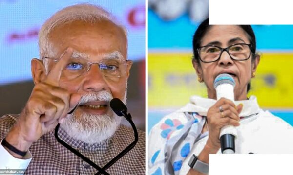बंगाल चुनाव: मोदी-ममता की जोरदार अंतिम रैली