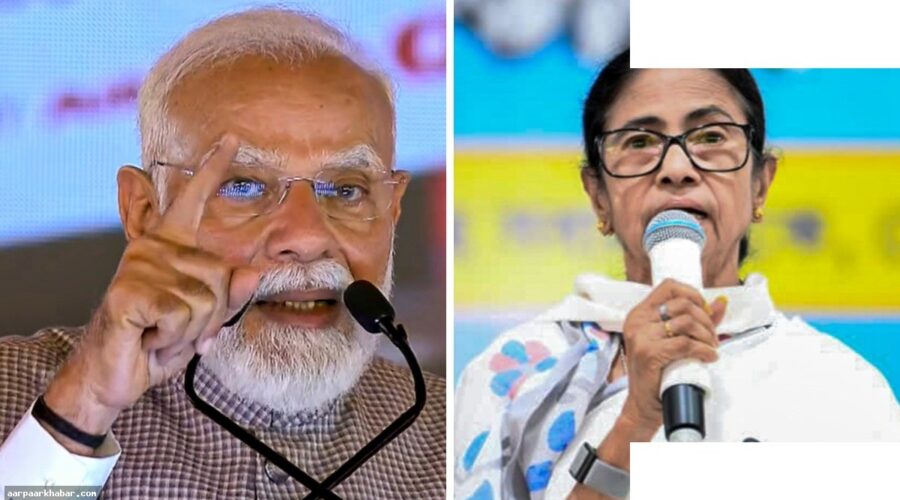 बंगाल चुनाव: मोदी-ममता की जोरदार अंतिम रैली