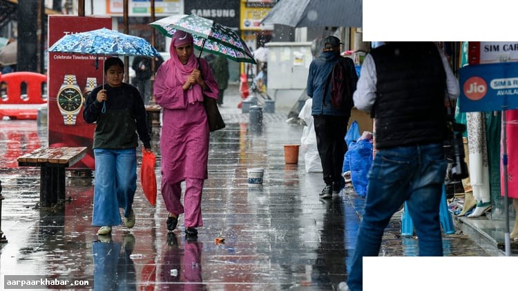 पश्चिमी विक्षोभ: उत्तर भारत में बारिश और तेज हवाएं