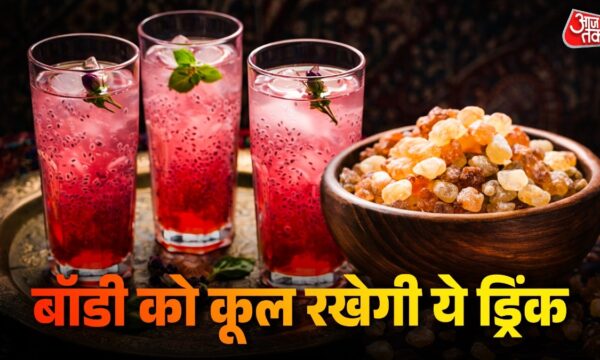 गोंद कतीरा शरबत रेसिपी बिना चीनी के