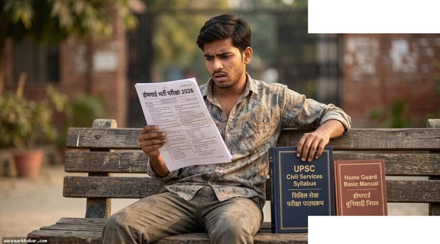 यूपी होमगार्ड एग्जाम में UPSC लेवल के सवाल