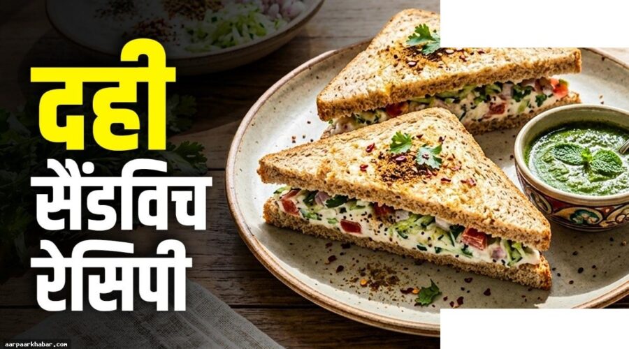 दही सैंडविच रेसिपी: 10 मिनट में बनाएं