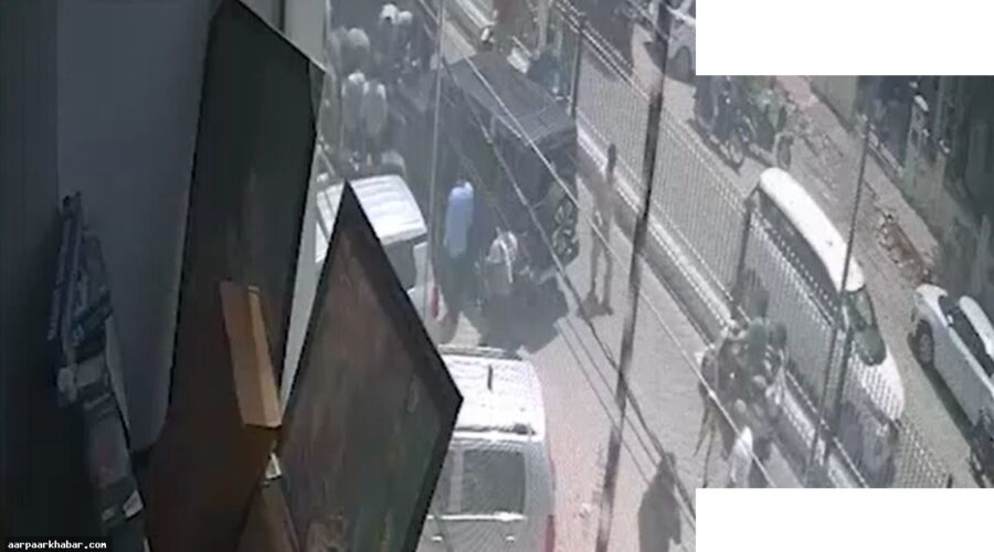 जयपुर में थार ने स्कूटी सवार को 20 फीट घसीटा