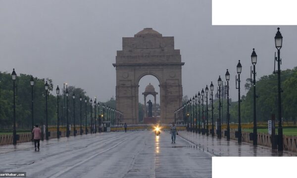 दिल्ली में अप्रैल 2008 के बाद सबसे ज्यादा बारिश