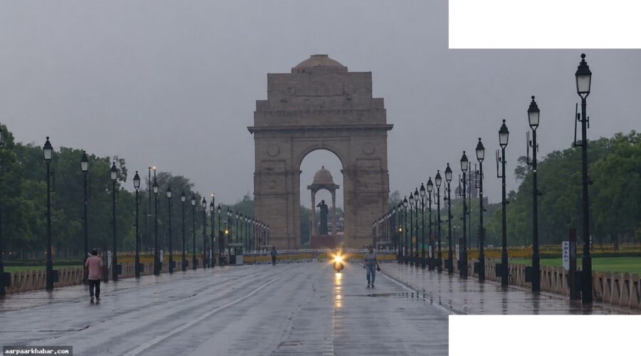 दिल्ली में अप्रैल 2008 के बाद सबसे ज्यादा बारिश