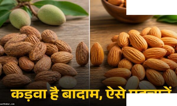 कड़वे और मीठे बादाम की पहचान के 3 तरीके
