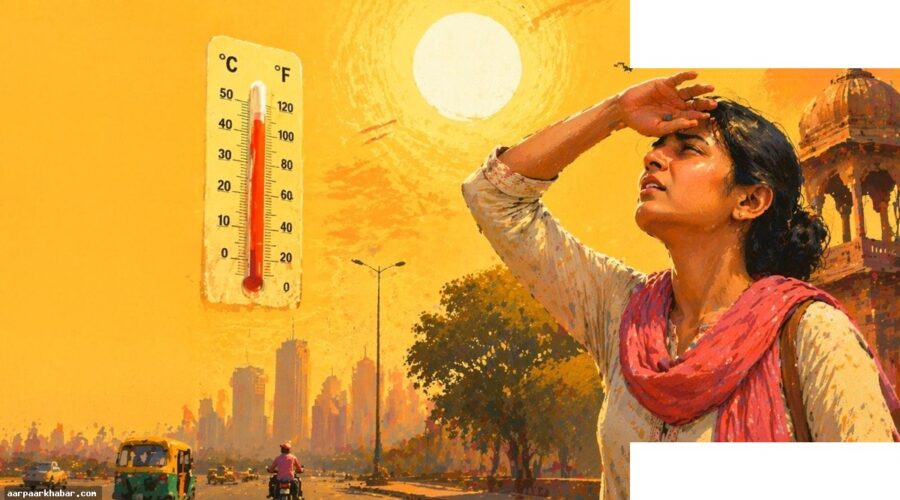 उत्तर भारत में भीषण हीटवेव, 47 डिग्री तापमान