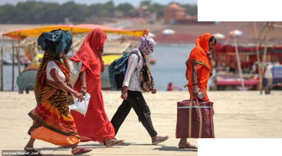 उत्तर प्रदेश में 47 डिग्री तापमान, भीषण गर्मी