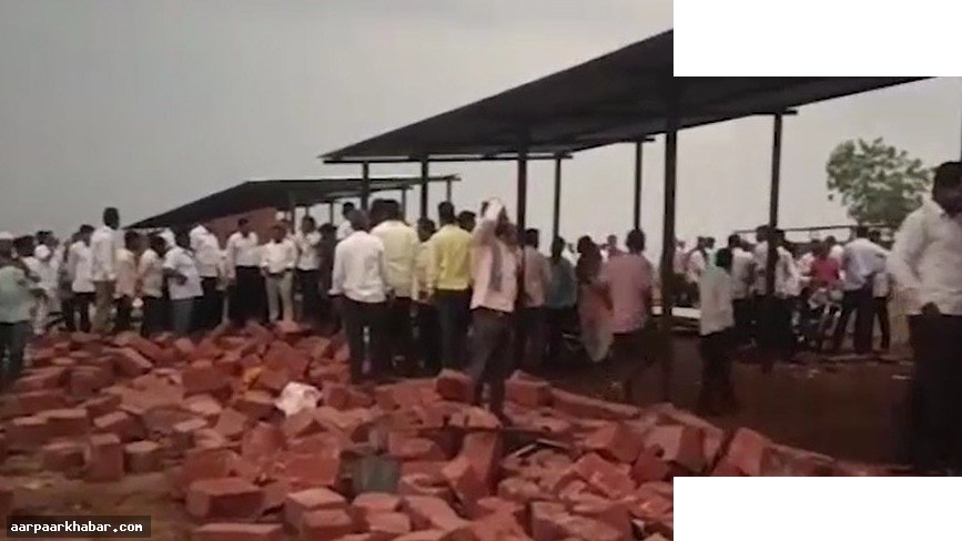 महाराष्ट्र सांगली मंदिर दीवार गिरने से 6 की मौत