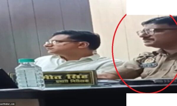 कानपुर देहात: CO का विवादित वीडियो वायरल