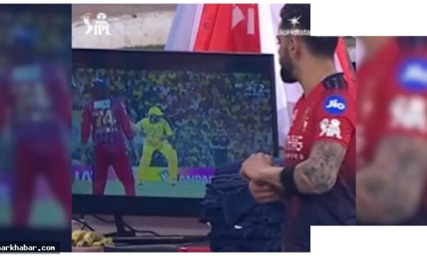 विराट कोहली ने CSK मैच देखा, उर्विल की तूफानी पारी