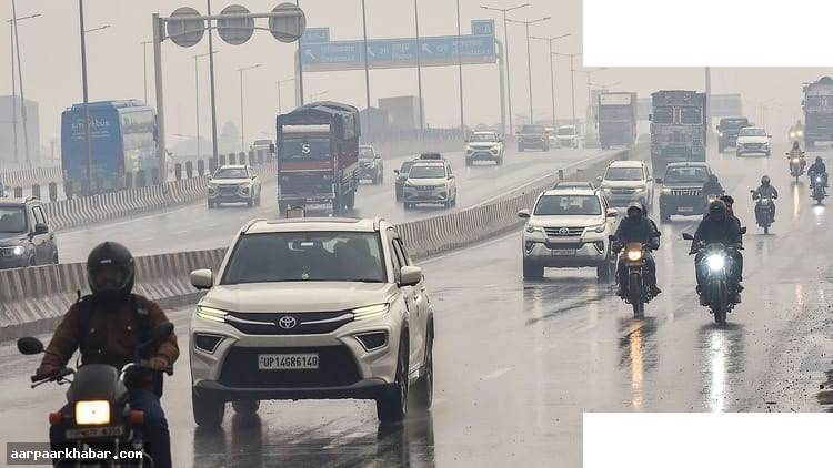 दिल्ली-NCR में आंधी-बारिश, पहाड़ों पर बर्फ