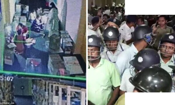 कोलकाता: स्ट्रॉन्ग रूम में TMC-BJP विवाद, ममता मौजूद