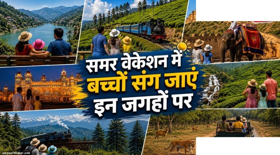 बच्चों के साथ घूमने की बेस्ट जगहें भारत में