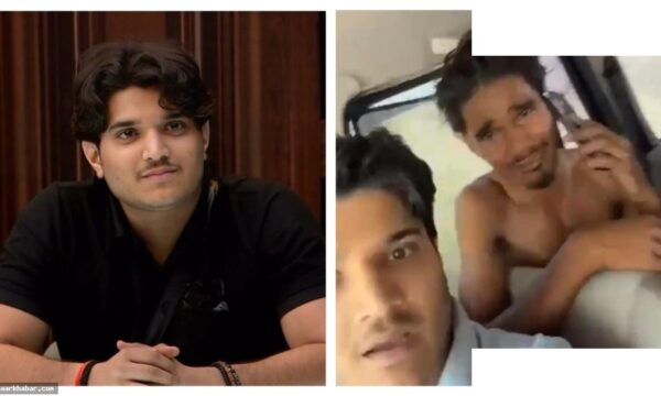 नोएडा एक्सप्रेसवे पर कार दुर्घटना, यूट्यूबर का बचाव