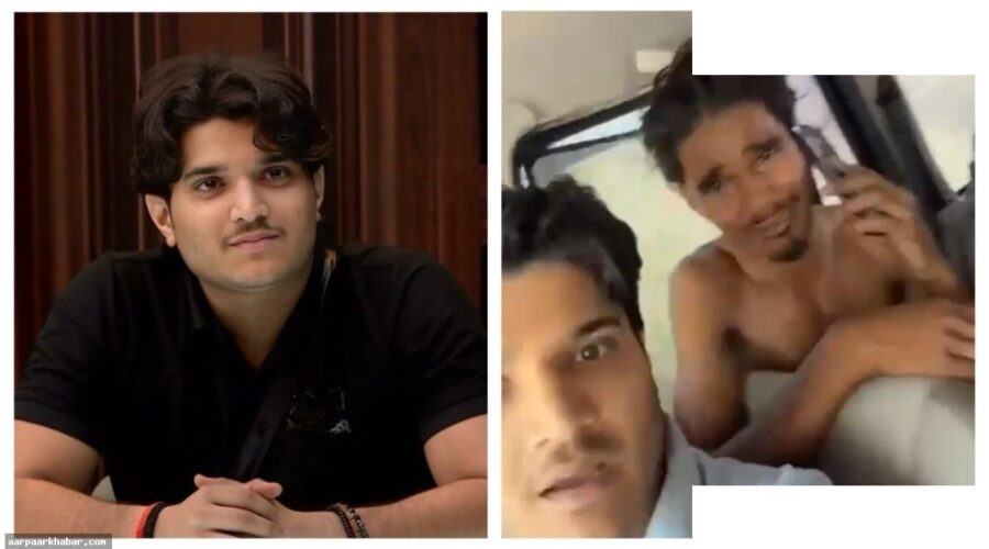 नोएडा एक्सप्रेसवे पर कार दुर्घटना, यूट्यूबर का बचाव