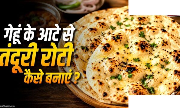 बिना तंदूर के तंदूरी रोटी बनाने की आसान विधि