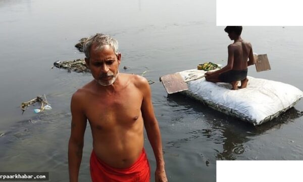 यमुना नदी प्रदूषण दिल्ली अप्रैल बारिश