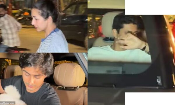मलाइका अरोड़ा हर्ष मेहता के साथ बेटे अरहान के साथ दिखीं