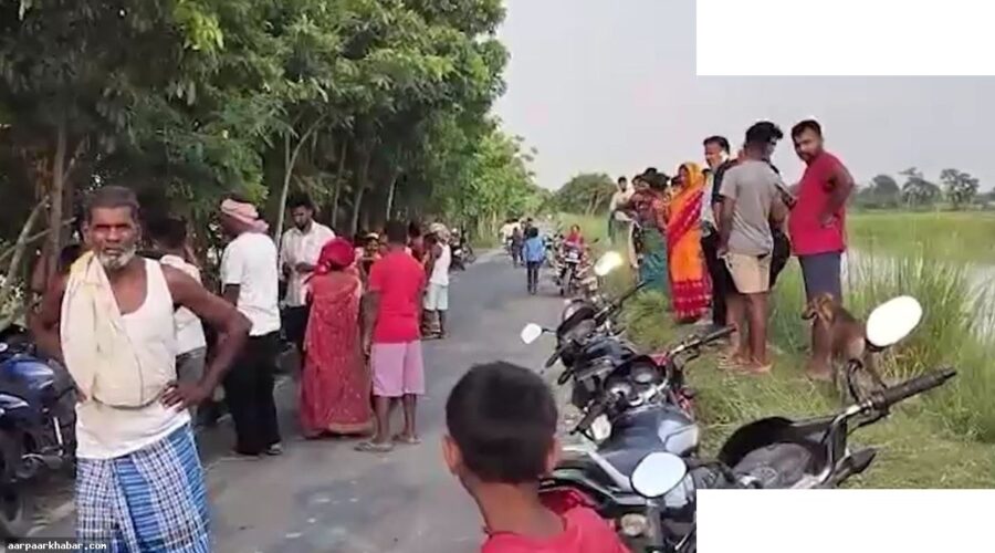 बिहार में पिता ने पत्नी और 3 बच्चों को नहर में फेंका
