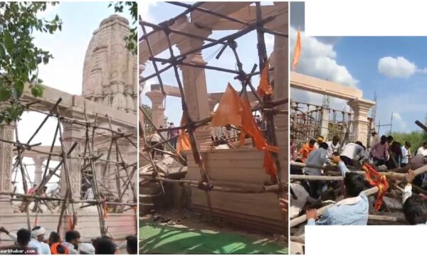 परभणी मंदिर हादसा: छत गिरने से 6 की मौत