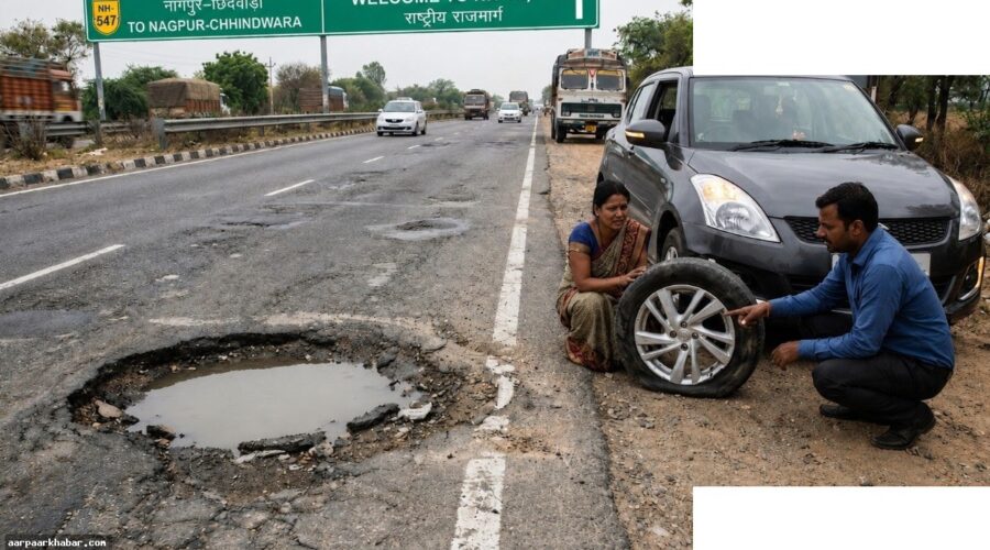 टोल के बाद भी टूटी सड़क, NHAI को मुआवजा का आदेश