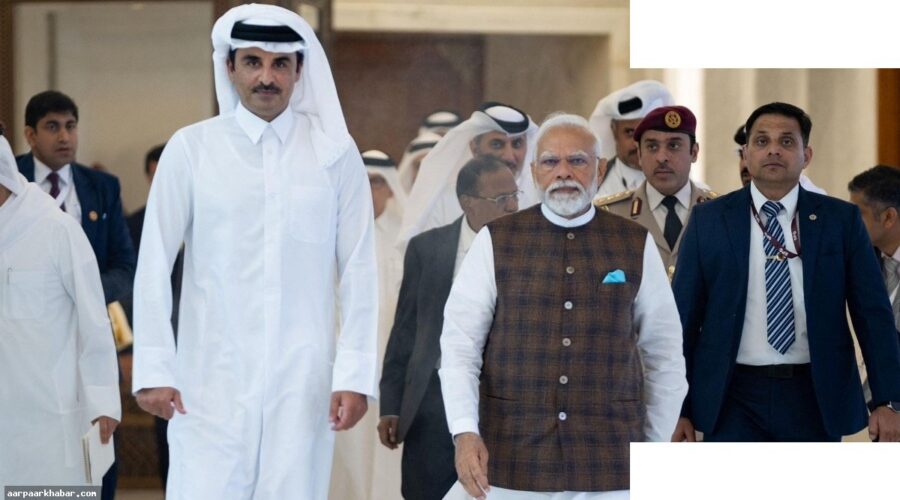 कतर अमीर का PM मोदी को फोन, 12 भारतीयों की मौत पर दुख
