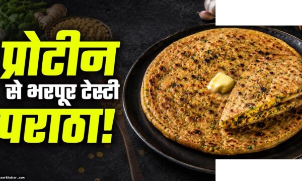 सोया-दाल पराठा रेसिपी: हाई-प्रोटीन नाश्ता