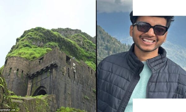 पुणे के लोहगढ़ किले से गिरकर युवा कारोबारी की मृत्यु
