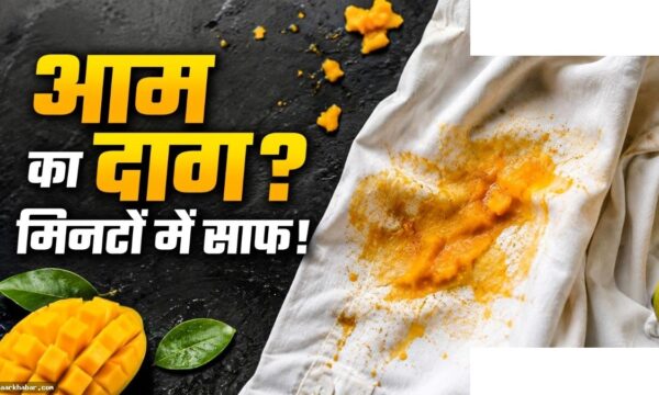 आम के दाग हटाने का आसान तरीका घर बैठे