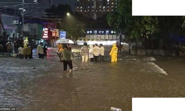 मॉनसून की बारिश में मुंबई जलभराव, अंधेरी सबवे बंद
