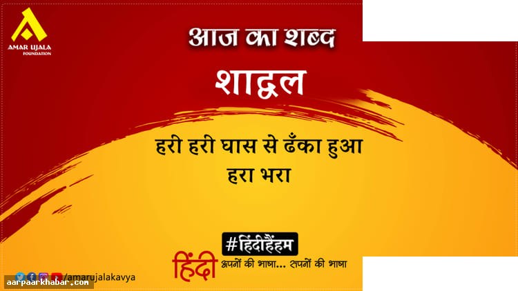 शाद्वल और बच्चन की कविता हम ऐसे आज़ाद