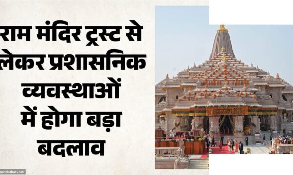 राम मंदिर ट्रस्ट पुनर्गठन की मांग महंत धर्मदास