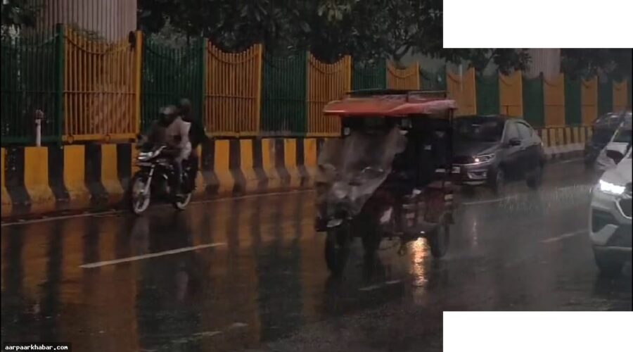 एनसीआर में भीषण गर्मी के बीच बारिश की राहत