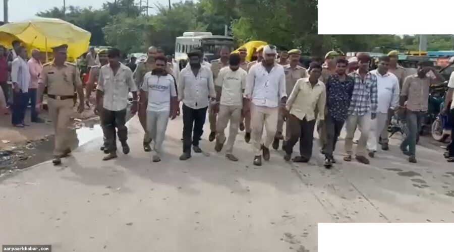कन्नौज में सिपाही पर भीड़ का हमला, 12 गिरफ्तार