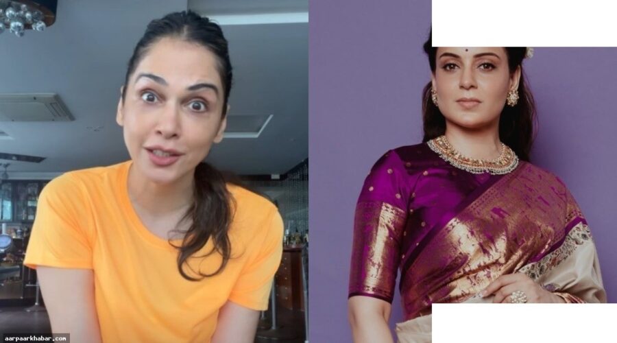 ईशा कोपिकर को कंगना का साथ, अंधभक्त विवाद में